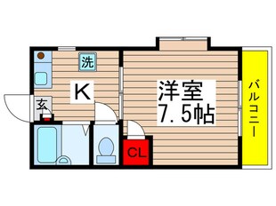 ヴィラ志津の物件間取画像